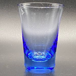 Antique Blue Cordial Glass